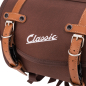 Preview: Tasche/Koffer für Gepäckträger - "Classic" - 10 Liter - tobacco-braun